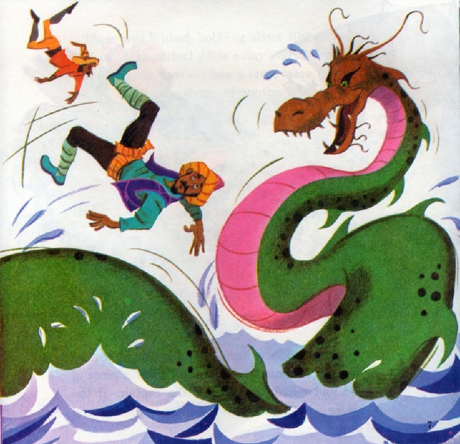 Sinbad the Sailor (09),绘本,绘本故事,绘本阅读,故事书,童书,图画书,课外阅读